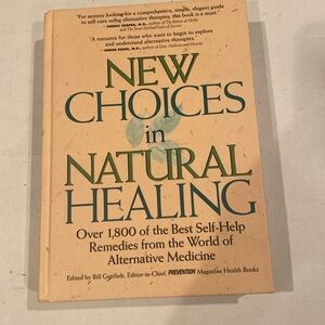 “New Choices in Natural Healing,” Hardcover